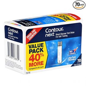Sell contour next test strips