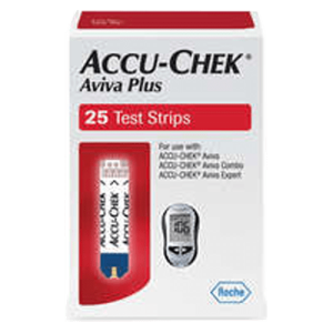 Accu Chek Aviva Plus 25ct test strips