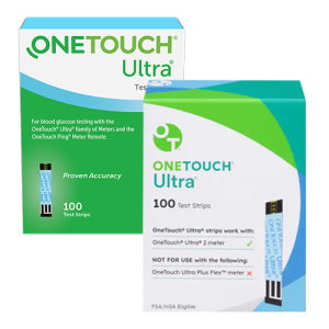 OneTouch Ultra 100 test strips