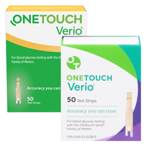 One Touch Verio 50 Retail test strips