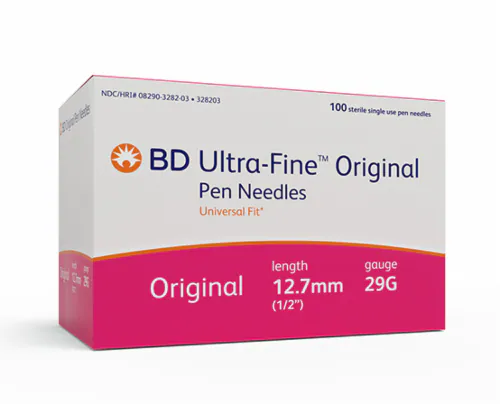 BD Ultra-Fine 12.7mm x 29G - 90ct - Retail
